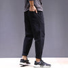 Men's Basic Street Chic Daily Loose Harem Pants - Solid Colors Waist 29 to 42