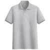Men Short Sleeve Polo Shirt Breathable.