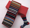 Gift Boxed Set of 5 Pairs Men's Stripe Socks